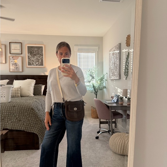 Coach Brown Leather Crossbody Bag - Picture 10 of 13